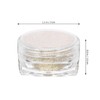Baluue 2pcs Loose Eyeshadow Pigments Shimmer Pearl Glitter Makeup for