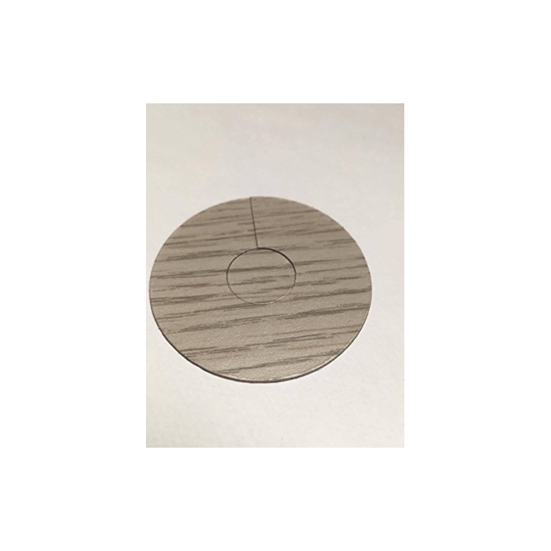 Grey Pipe Covers for 15mm Pipes - Radiator Rose Surround