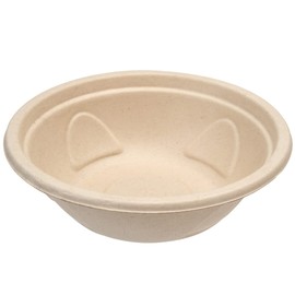 Restaurantware Pulp Tek 25 Ounce Bagasse Bowls 100 Round Sugarcane Bowls - Microwavable Freezable Brown Bagasse Disposable Hot Bowls For Hot And Cold Foods Sustainable