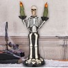 Haunted Living 16.5" Talking Lighted Animatronic Skeleton Tabletop Decoration