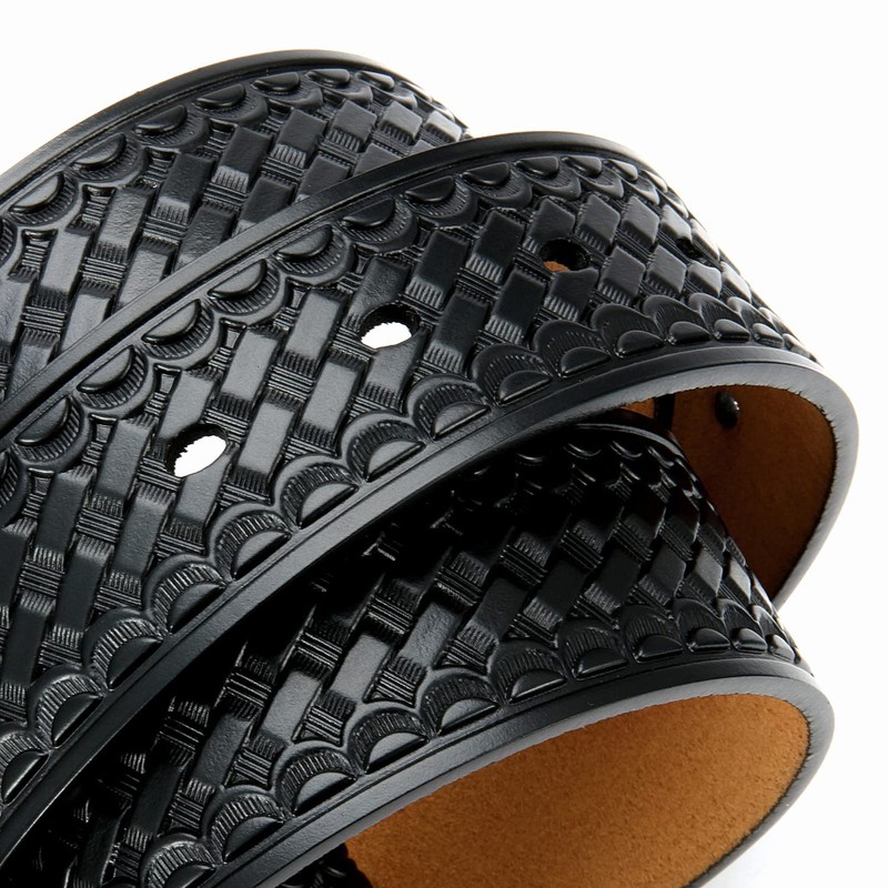 CHAOREN Western Belts for Men without Buckle - Cowboy Belt