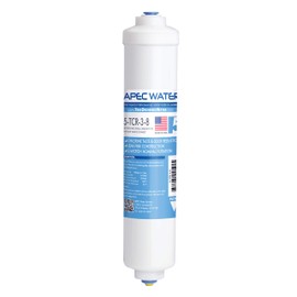 APEC Ultimate Series US Made 10" Inline Carbon Filter with Quick Connector (3/8")
