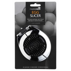 MasterClass Kitchen Craft 2-In-1 Egg Slicer/Wedger, Stainless Steel, Silver, 9 x 12 x 16 cm