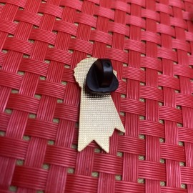 HRC Hard Rock Cafe Online Staff Blue Hero Ribbon LONG OUT OF PRODUCTION