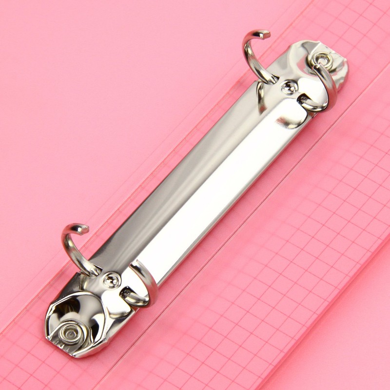 ライオン事務器 リングファイル O型 エール A4S RF-213A-P ピンク