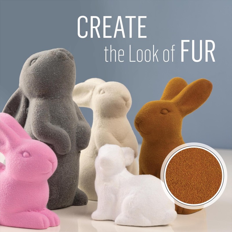 FolkArt, Brown Velvet Crush 2 Part Flocking Kit