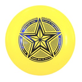 INGEAR Start Runner Glow in The Dark Ultimate Frisbee Disc 175 Grams Disc Golf Disc (Yellow)