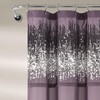 Lush Decor - Shower Curtain, Luxurious Sequinned Desin, Shimmery Bathroom