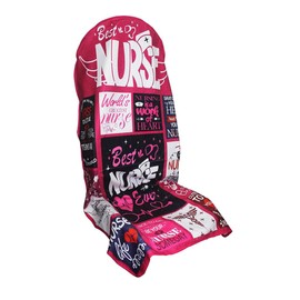 Hirritale Waterproof Car Seat Cover for Front Seats, Protector for Cars SUVs Trucks, Sweat Towel Seat Covers Bucket for Gym,Workout,Beach,Hiking,Running (Nurse Gift, 1PC)