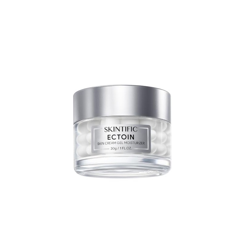 SKINTIFIC Ectoin Crema Hidratante en Gel para Piel Sensible, 30g,