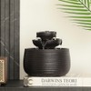Outdoor and Indoor Water Feature Fountain Waterfall Tabletop Desktop mini
