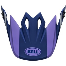 BELL Helmets Visor for MX-9 Dart MIPS Helmets - Gloss Charcoal/Orange