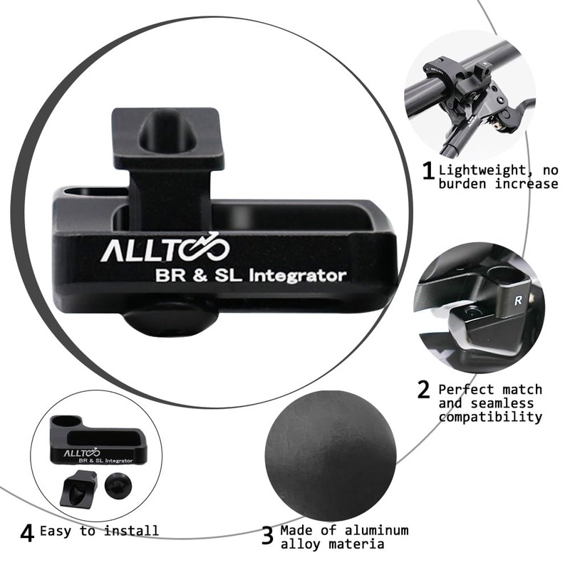 ALLTOO XTR/XT/SLX/DEORE Brake Integrated Gear Lever Adapter for SRAM Matchmaker