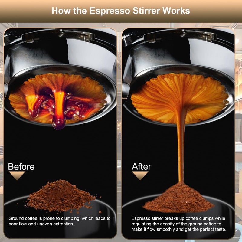 RSNMocha WDT Tool Espresso Distribution Tool, Coffee Distribution Tool with