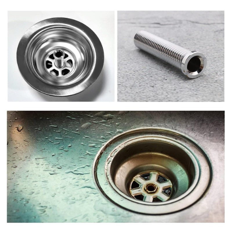 Oiieco M12 x 70 mm Kitchen Sink Basket Strainer Screw,