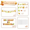 EggSun 112pcs Thanksgiving Bulletin Board Classroom Decorations Be Leaf in