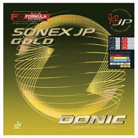 DONIC Rubber Sonex JP Gold Colour 2.3 mm, Red, Size 2.3 mm, Red