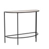 SAYGOER Console Table 2 Tier Narrow Entryway Table with Storage