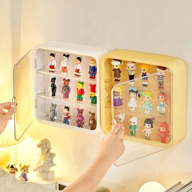 Collection Case, Figure Case, Transparent Display Case, Storage Case, Storage Box, Transparent, Display Case, Tabletop, Display Box, Dustproof, Toy Display Box, Toy Storage, Cosmetic, Pedestal, Model,