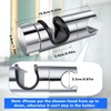IUFDGHN Adjustable Shower Head Holder Shower Holder Bracket Chrome Plated