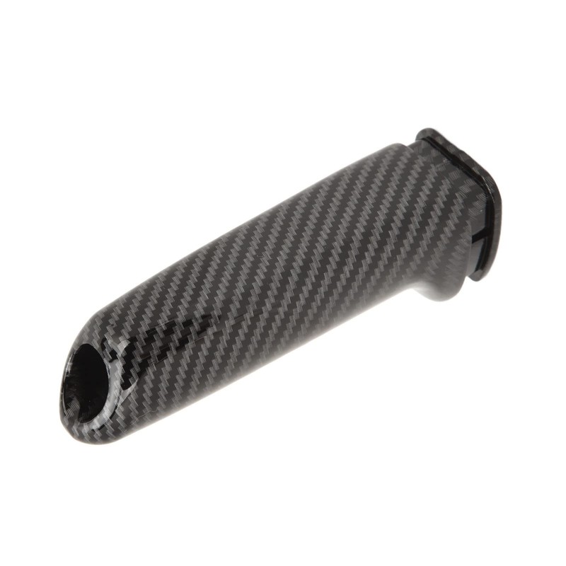 Front Handbrake Brake Handle Cover, KIMISS Carbon Fiber Emergency Car