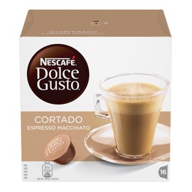 NESCAFÉ Dolce Gusto Espresso Macchiato Coffee Pods, 16 Capsules