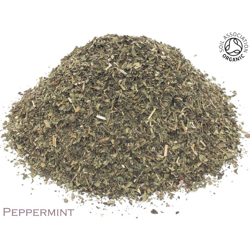 Peppermint and Nettle Leaf Organic Herbal Infusion (25 Unbleached Tea