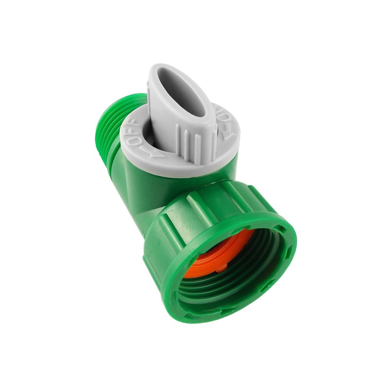 Expanding x Hose/Expanding Pipe Connector with Water Shut Off Flow