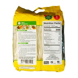Rice Vermicelli (Bún Bò Huế) - 32 Oz (2 Pack) - Premium Quality - Vegan - Non GMO - 100% Natural