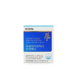 Rockfido Probiotics Superpass 265mg x 60 capsules / 락피도 프로바이오틱스 슈퍼패스 265mg x 60캡슐