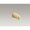 Kohler K-373-PB Devonshire 4-7/16-Inch Non-Diverter Bath Spout, Vibrant Polished Brass