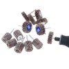 AUTOTOOLHOME 20PCS Abrasive Flap Wheel Sander 80 Grit 1/8" Shank