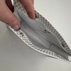 Yeves Saint Laurent Women Pouch White & Gold New 2024