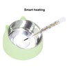 Pet Heating Bowl Nordic Stainless Steel to Protect Cervical Spine