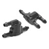 Shanrya 8532128020 Windshield Washer Check Valve, Durable Reliable 2pcs Wiper