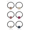 JewelVOX Hair Accessories Stone Square Hair Elastic Montana Select