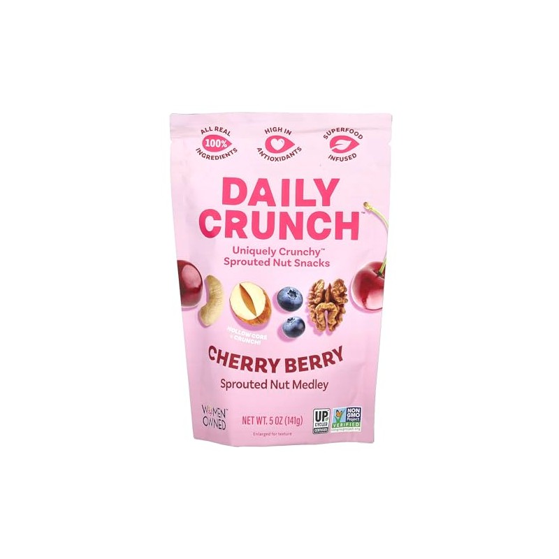 Daily Crunch, Daily Crunch Sprouted Cherry Berry, 5 Ounce