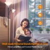 LEPOWER Floor Lamp, Standing Lamp Replaceable 3000K Energy-Saving, Lamp for