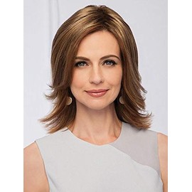 Top Perfect Hair Topper Color GL 51-56 SUGARED PEWTER - Gabor Wigs 10" Long Clip In Flexlite Synthetic Conceals Thinning Crown Head Hairpiece