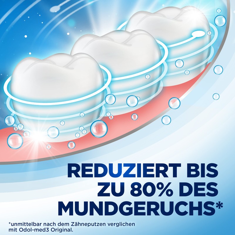 Odol-med 3 All in One Schutz Atemfrisch Zahnpasta, 4 x