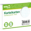 RNKVERLAG 114870 Index Cards Squared 5 mm White DIN A7