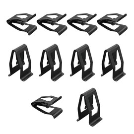 Augeny 10 PCS Dashboard Trim Clips, Metal Car Front Console Dash Retainer, Universal Automotive Dashboard Trim Clip, Vehicle Interior Clip Fasteners Replacement for Most Cars