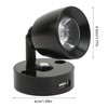 RV LED Reading Light Press Dimming Switch USB Port Wall