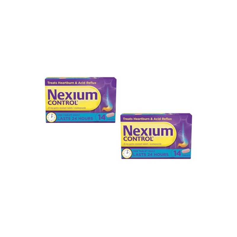 Nexiiumm Control Heartburn and Acid Reflux Relief Tablets, 28 Count