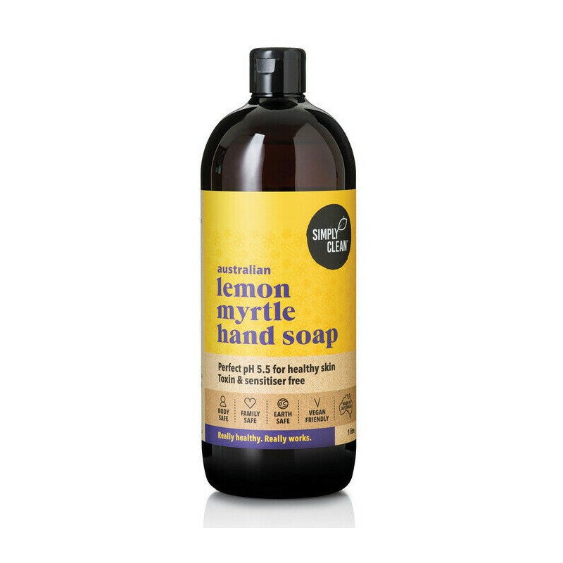 Simply Clean Lemon Myrtle Hand Soap, 500ml