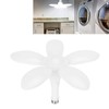 5 Leaf Garage Light LED Deformable Lamp 80W E26 Ceiling