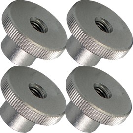 Knurled Thumb Nuts A1 Stainless Steel Threaded Nut (4, M5 / 5mm High Type)