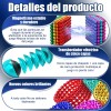 Antiestres Juguetes Juego Magnéticas De Bolas 216 Piezas Kit