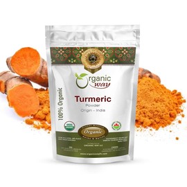 Organic Way Premium Turmeric/Haldi Root Powder (Curcuma longa) - Immunity Booster | Organic & Kosher Certified | Vegan, Non GMO & Gluten Free | USDA Certified | Origin - India (1/2LBS / 8Oz)