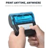 80mm Bluetooth Receipt Printer Portable Label Printer Wireless Thermal Printing